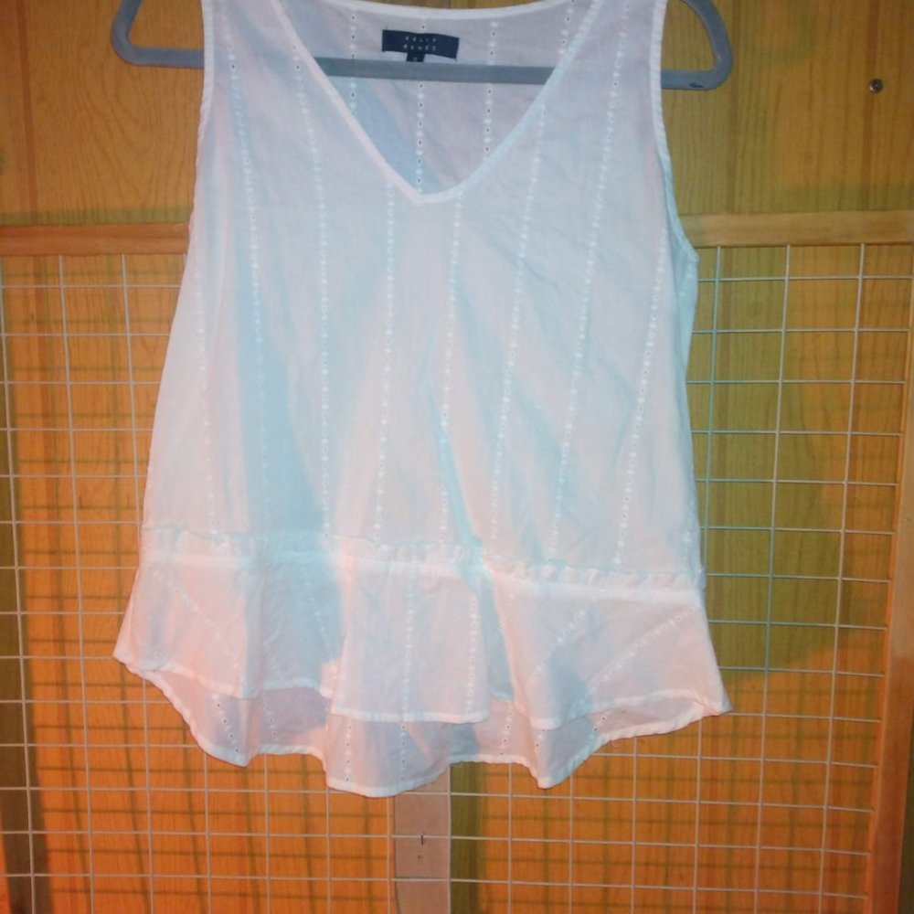 White tank top